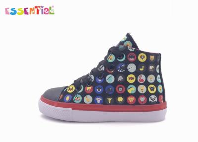 China Cushioned Comfort Insole Boys Casual Shoes Multicolor Printing Designs for sale