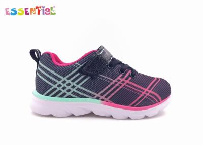 China 28 - 35 Size Youth Sports Shoes Gradient Printed Mesh Material Soft Fabric Lining for sale