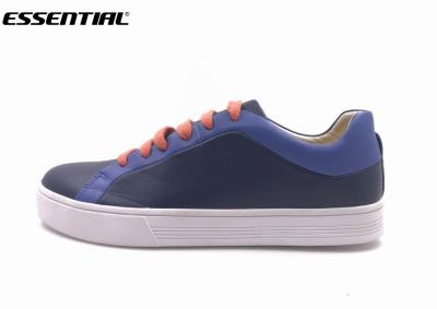 China Classic Mens Casual Shoes Smooth PU And Flat Cotton Lace Up Low Cup Style for sale