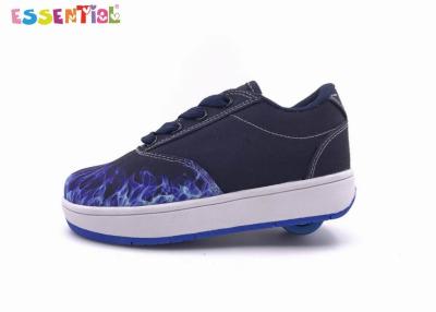 China Zapatillas de deporte del patín de ruedas de TPR Outsole, zapatos retractables del rodillo para los niños en venta