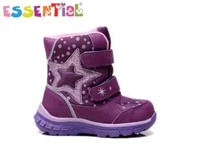 China Las botas del invierno de las muchachas/las botas casuales de la moda alisan la tela sintética texturizada del brillo en venta