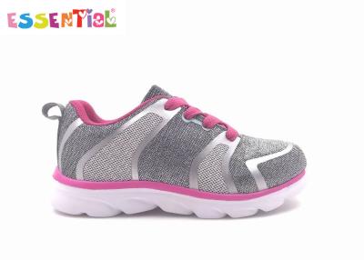 China Lace Up Youth Athletic Shoes , Sneakers Running Shoes For Kids Girls for sale