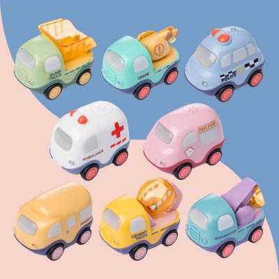 China Pull Back High Quality Cute Cartoon Model Car Free High Quality Electric Diecast Toy Cars Vehicle Alloy Die Cast Toy Cars Pull Back Model Toys for sale