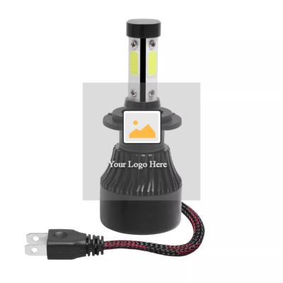 China Hot Selling Auto Headlight Bulb 4 Colors H4 H7 H11LED Lighting System For Car Universal for sale