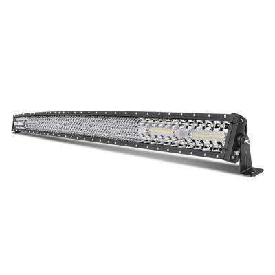 China Aluminum Housing High Quality 6063 Led Curved Spotlight 396w Offroad Heavy Duty Work Light High Brightness Light Bar for sale