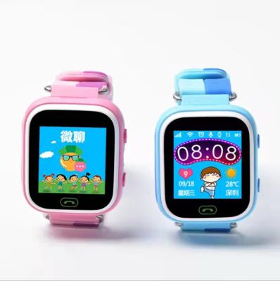 China Waterproof Children's Phone Watch Touch Color Screen Phone Watch Smart Positioning Mobile Phone for sale