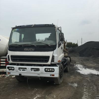 China ISUZU Engine 6X4 Leather Tractor Head With Annual Promotion Price for sale