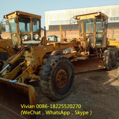 China Construction equipment / Buiding / farm grader komastu used GD505-A motor grader power motor along for sale for sale