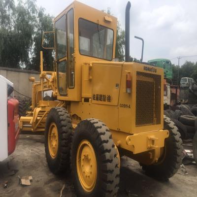 China Construction equipment / Buiding / farm grader komastu used GD511-A motor grader with high performance for sale komastu for sale