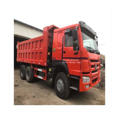 China New arrival used construction industry dump truck howo 6*4 dump truck 420hp in stock for sale for sale