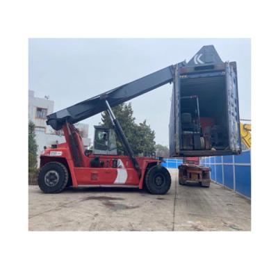 China Factory Widely Used Construction Machinery Used High Quality Kalmar DRF450 Reach Stacker for sale