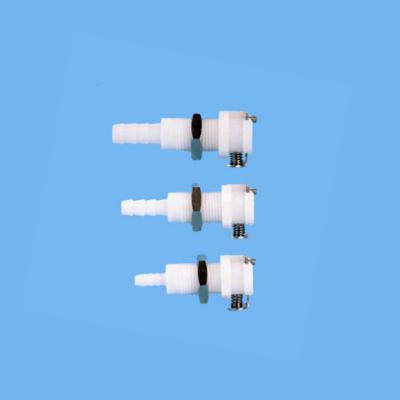 China Analysis MFD16 China Manufacturer Plastic Hose Barbed Couplings In Line Panel Mount Quick Disconnect Couplings for sale