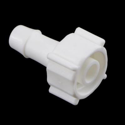 China White Plastic Hose End Plug Large Barbed Barbed Luer Fittings Polypropylene Luer Analysis Luer Lock Male Female Connector for sale