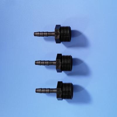 China UNF Type NPT Male Thread Connector PP M Shape Female Threaded Plastic Pipe Assay G1/2 Thread Fittings for sale