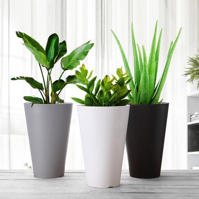 China China Factory Wholesale Indoor Pots Plastic Modern Planter Pots Eco-friendly Wholesale Price for sale