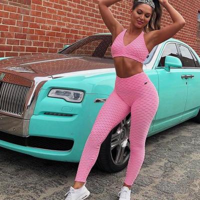 China Breathable Gym Equipment Running Jogger Solid Color Newcomers Clothing Fitness Sports Wear For Women for sale