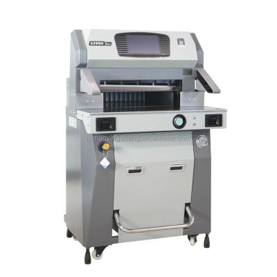 China Hot Sales 5399H Hotels Paper Die Cutting Machines 530mm Paper Cutting Machine Guillotine Paper Cutter for sale