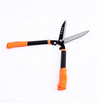 China Straight High Strength Long Handle Pruning Shears Customized Color Hedge Shears for Gardening for sale