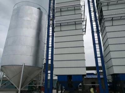 China Hopper bottom Assembly galvanized steel silo for storage maize/wheat/feed for sale