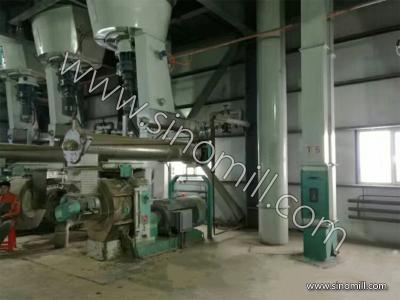 China High efficient and low investment for complete set of Poultry Pellet Feed Mill for sale