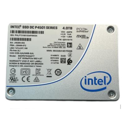 China Solid State Drive for Intel P4510 4T U.2 Solid State Drive SSDPE2KX040T801 Server Disk for sale