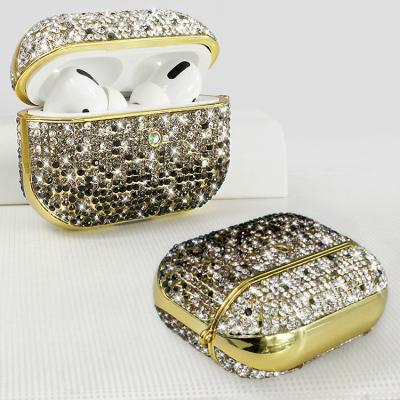 China Fashiontable Luxury Bling Case For Airpods Pro Cover For Airpods Cases Diamond Sparkle Airpod Case 1 2 3 for sale