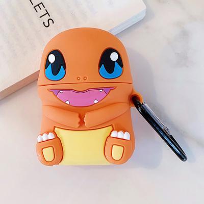 China Fashiontable 2021 Cute 3D Cartoon Silicone Covers For Airpods 2 Earphone Case For Apple Airpod Case Case for sale