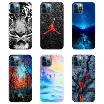 China Custom Design Dirt-resistant Printed TPU Cell Phone Case For iPhone 12 Max Pro XR 11 Back Cover Cute Cartoon for sale