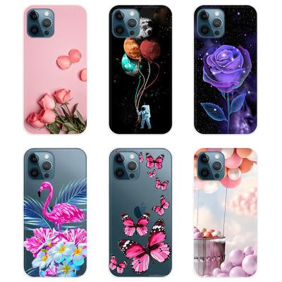 China Dirt-resistant Custom Design Clear Silicone TPU Cell Phone Case For iPhone 12 Pro Max XR 11 Printed Back Cover for sale