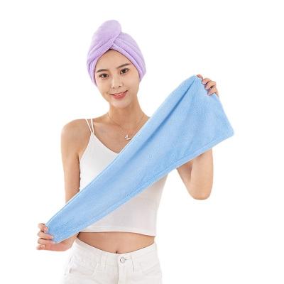 China Wholesale Hot-selling QUICK DRY Super Absorbent Lace Quick Dry Hair Towel for sale