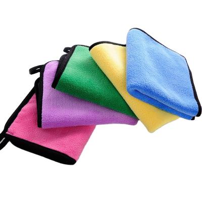 China Custom Quick Dry Disposable Wholesale Logo Microfiber Towel Car Towel Car Towel Retailer Cleaning Cloths Disposable Cloths for sale