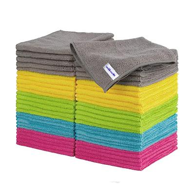 China Wholesale Cheap Viable 5pcs/20pcs Scratch Free Microfiber Polishing Cleaning Cloth For Car Cleaning Micro Fiber Cloth Car Wash Towel for sale