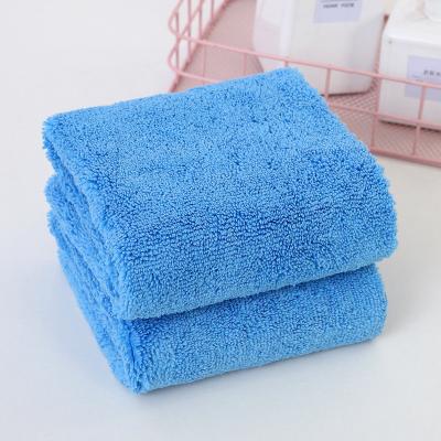 China Long and Short Stacks Microfiber Towel Wash Station Microfiber Cleaning Cloth Custom Label Towel Viable for sale