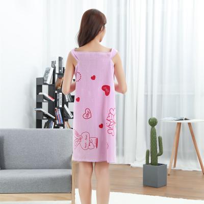 China 2022 New Arrival Factory Wholesale Super Dry Absorbent Bath Towel Coral Fleece Ladies Wraps Microfiber Disposable Towel for sale