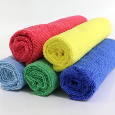 China Viable Factory Hot Selling China Factiry Print Microfiber Super Dry Absorbent Premium Custom Cleaning Cloth for sale