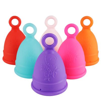 China Wholesale Reusable Feminine Hygiene Cup Menstrual Cup Medical Grade Silicone For Women Period Collector LY2-W-8 for sale