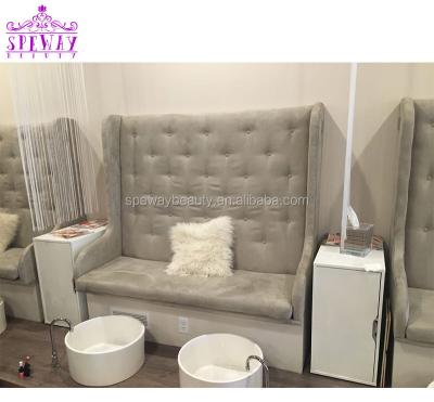 China Luxury Pedicure Station Bar Station Pedicure Spa Technology Jacuzzi Pedicure Chair for sale