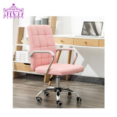 China Modern Speway Nail Staff Chair Pink Client Chair Salon Technician Chairs Wholesale for sale