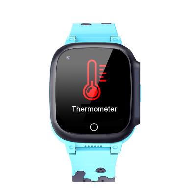 China Alipay 4G kids smart watch call thermometer body temperature SOS gps watch wifi phone phone wristwatches visual measurement smartwatch for sale