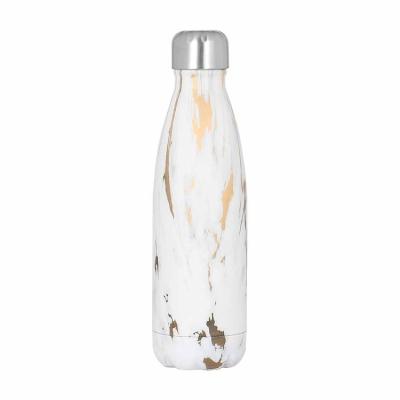 China New Custom Classic Stainless Steel Travel Insulated Cola Shape Stocked Water Bottle for sale