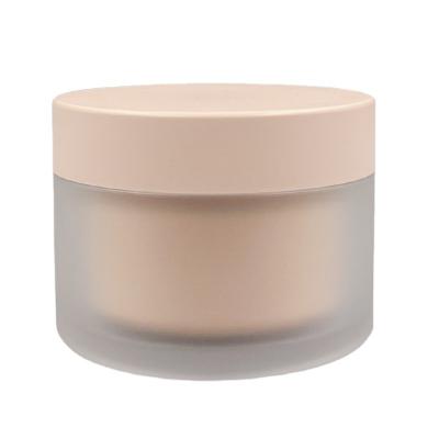 China Cosmetic acrylic refillable 100g jar for cream for sale