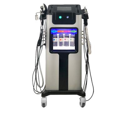 China Ultrasonic Exfoliators Black Pearl Radio Frequency Hydra Machine / Best Oxygen Hydra Mask Beauty Equipment for sale