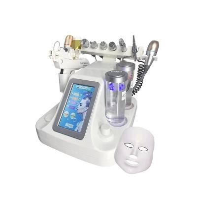 China Pigment Removal FAITHFUL 10 in1 Hydrogenation Facial Exfoliation Peeling Firming And Anti Aging Machine for sale