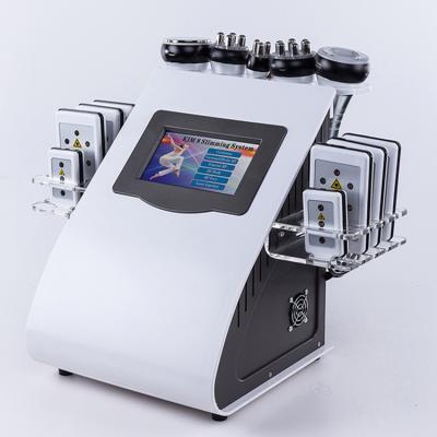 China Weight Loss Cellulite Removal Vacuum Cavitation RF Body Slimming Machine Purple Red Light Customize Parts Dimensions Blue Technical Sales for sale