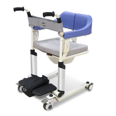 China Maiakangxinnew Remote Control Product Height Lift Electric Patient Chair with Commode Seat Medical Equipments for Disabled Patient for sale