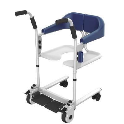 China Hot Sale 2021 Hot Sale Hospital Health Care Supplies Transport Wheelchair Detachable Easy To Bail Patient From Bed To Chair for sale