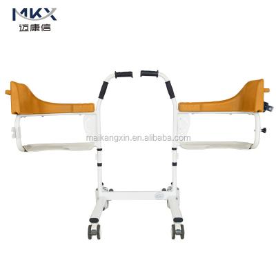 China 2021 Multifunctional Rehabilitation Center Health Care Hot Selling Nursing Wheelchair with Commode and Waterproof and Splitting Back Opening Design for sale