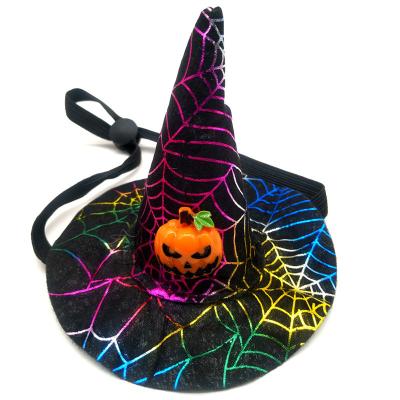 China Viable Hot Sale Dog Cat Halloween Novelty Hat Pet Party Hats Pet Funny Halloween Dog Hats for sale