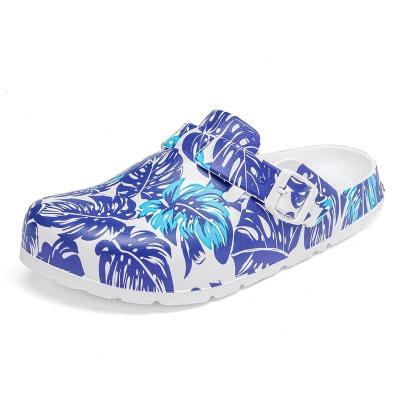 China Mens Cave Printed Shoes 2023 New Non Slip Platform Casual Wear Korean Version Beach Color Softsole Shoes for sale