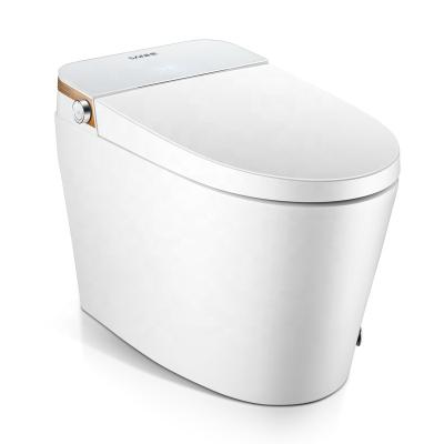 China Flip Intelligence Electric Toilet Multifunctional China Smart Automatic Double-flow Hotel Bathroom Ceramic Toilet for sale